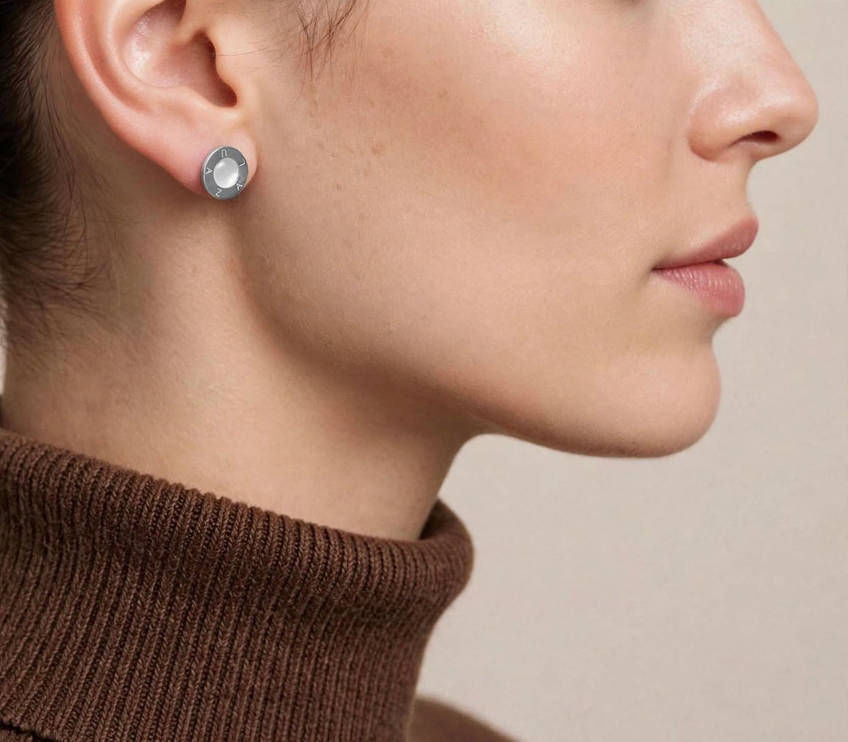 AZALU silver studs